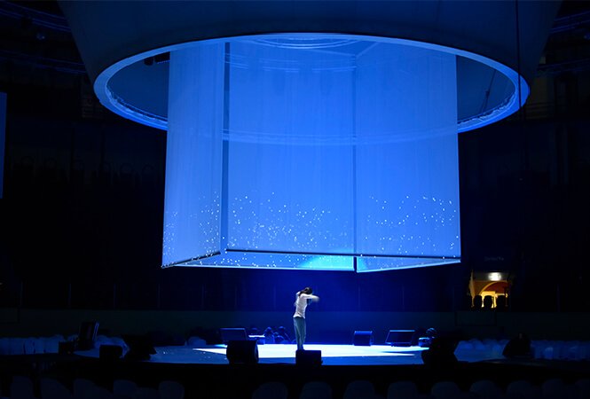 Cortinas holográficas Cortinas holográficas