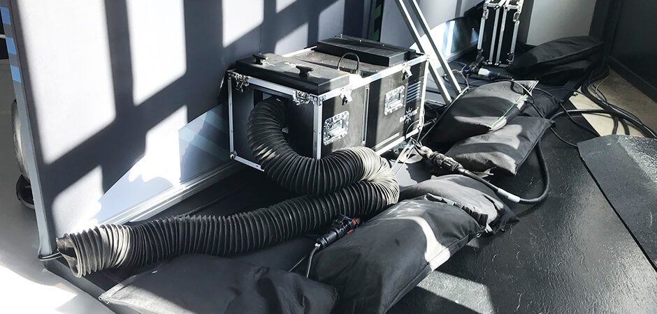 Máquina de fumos rasteiro Máquina de fumos rasteiro