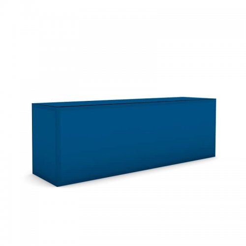 Balcão de licra azul escuro Balcão de licra azul escuro