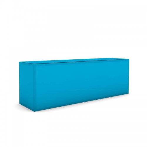 Balcão de licra azul Balcão de licra azul