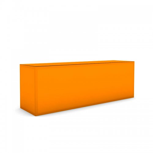 Balcão de licra laranja Balcão de licra laranja