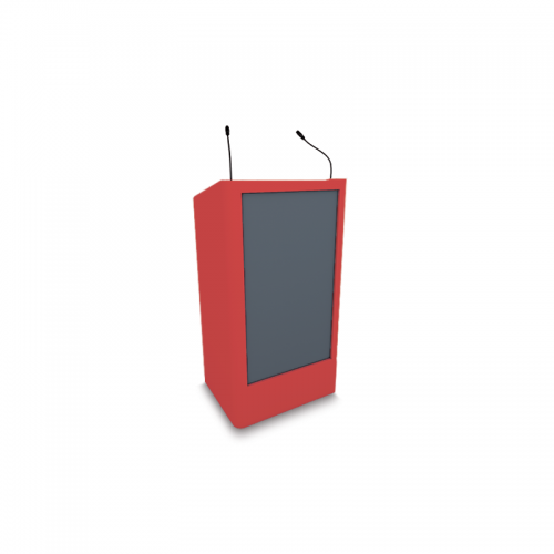 Púlpito Plasma Vermelho Púlpito Plasma Vermelho